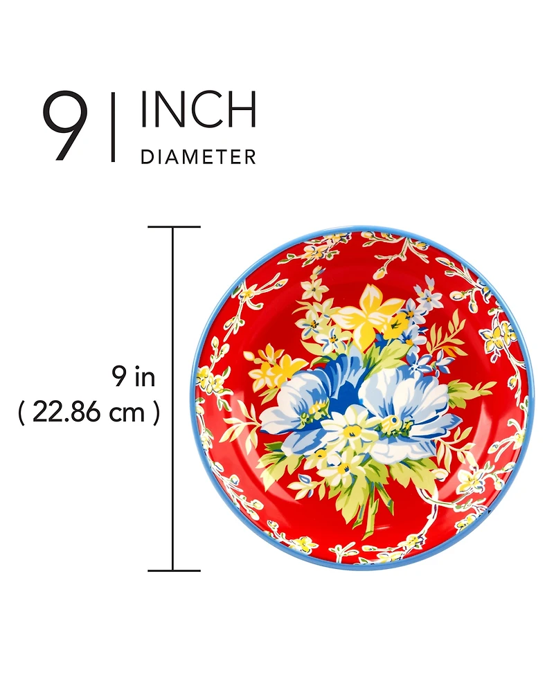 Certified International Blossom Set of 4 Soup Bowls