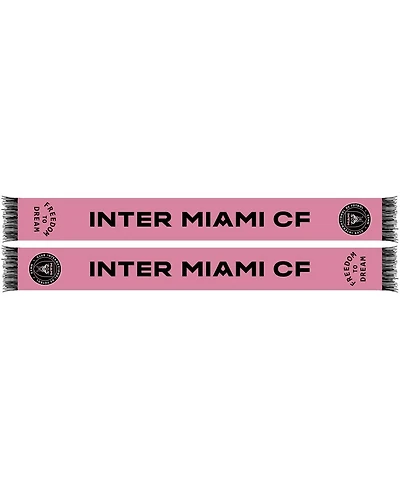 Men's and Women's Pink Inter Miami Cf Jersey Hook Scarf