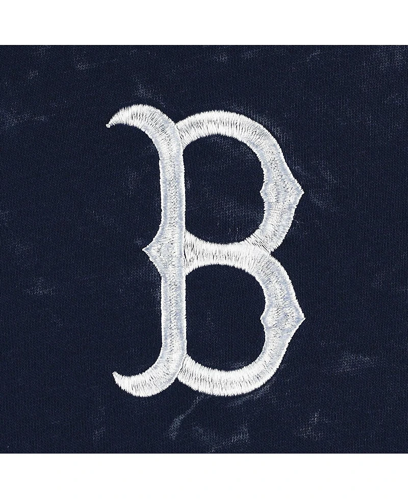 Women's The Wild Collective Navy Boston Red Sox Marble Jogger Pants