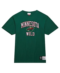 Men's Mitchell & Ness Green Minnesota Wild Legendary Slub T-shirt