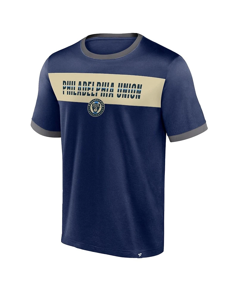 Men's Fanatics Navy Philadelphia Union Advantages T-shirt