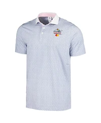 Men's Puma White Arnold Palmer Invitational Iced Tea Mattr Polo Shirt