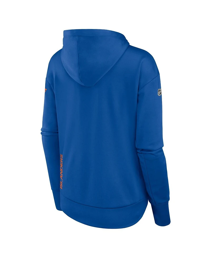Women's Fanatics Royal New York Islanders Authentic Pro Scuba Full-Zip Hoodie