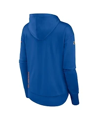 Women's Fanatics Royal New York Islanders Authentic Pro Scuba Full-Zip Hoodie