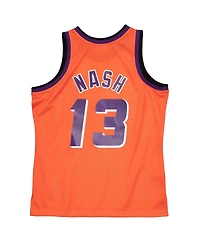 Men's Mitchell & Ness Steve Nash Orange Phoenix Suns 1996-97 Hardwood Classics Reload 2.0 Swingman Jersey