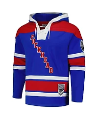 Men's Freeze Max Bart Simpson Royal The Simpsons Puckhead Hoodie Hockey Jersey