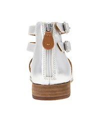 Gentle Souls Women's Hallie Zipper Sandals