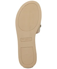 Karl Lagerfeld Paris Women's Carenza Pins Flat Slide Sandals