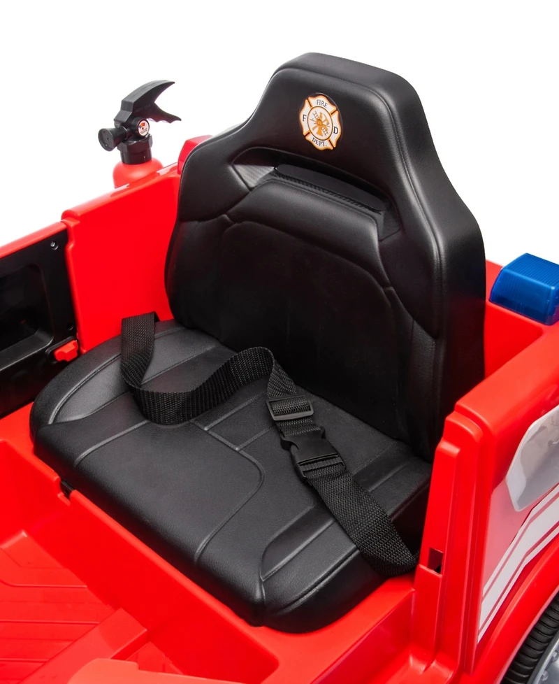 Freddo 12V Firetruck 1-Seater Ride on