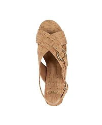 Jones New York Women's Grenel Crisscross Block Heel Dress Sandals