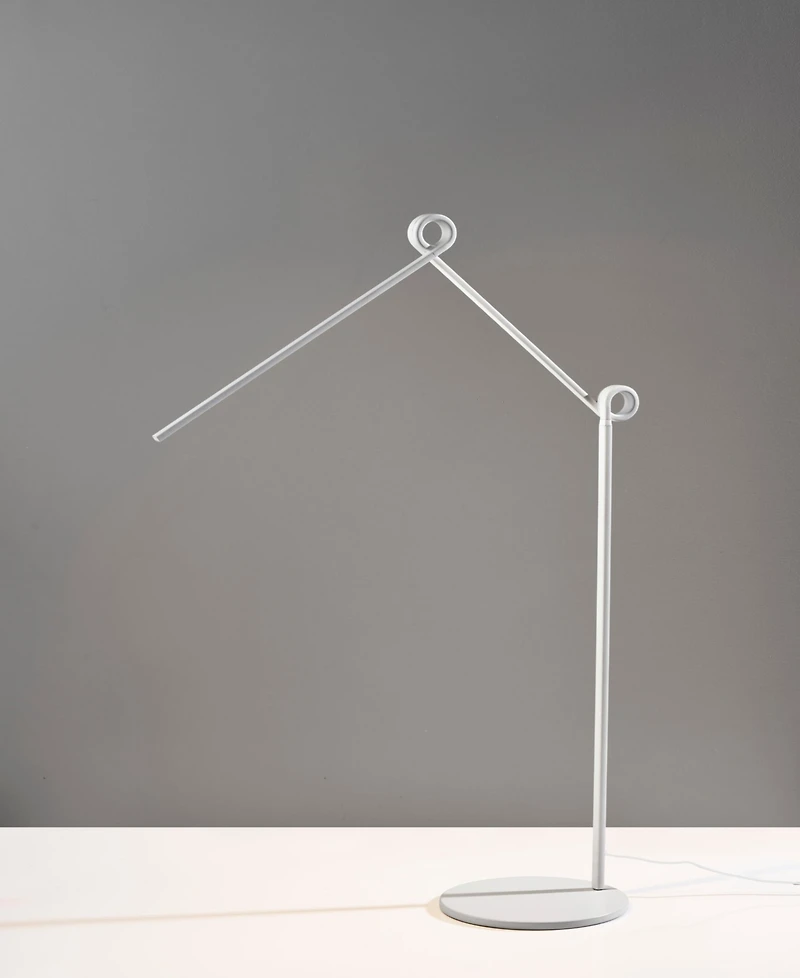 Adesso 69.5" Wall Washer , 45.5" Min. Led Floor Lamp