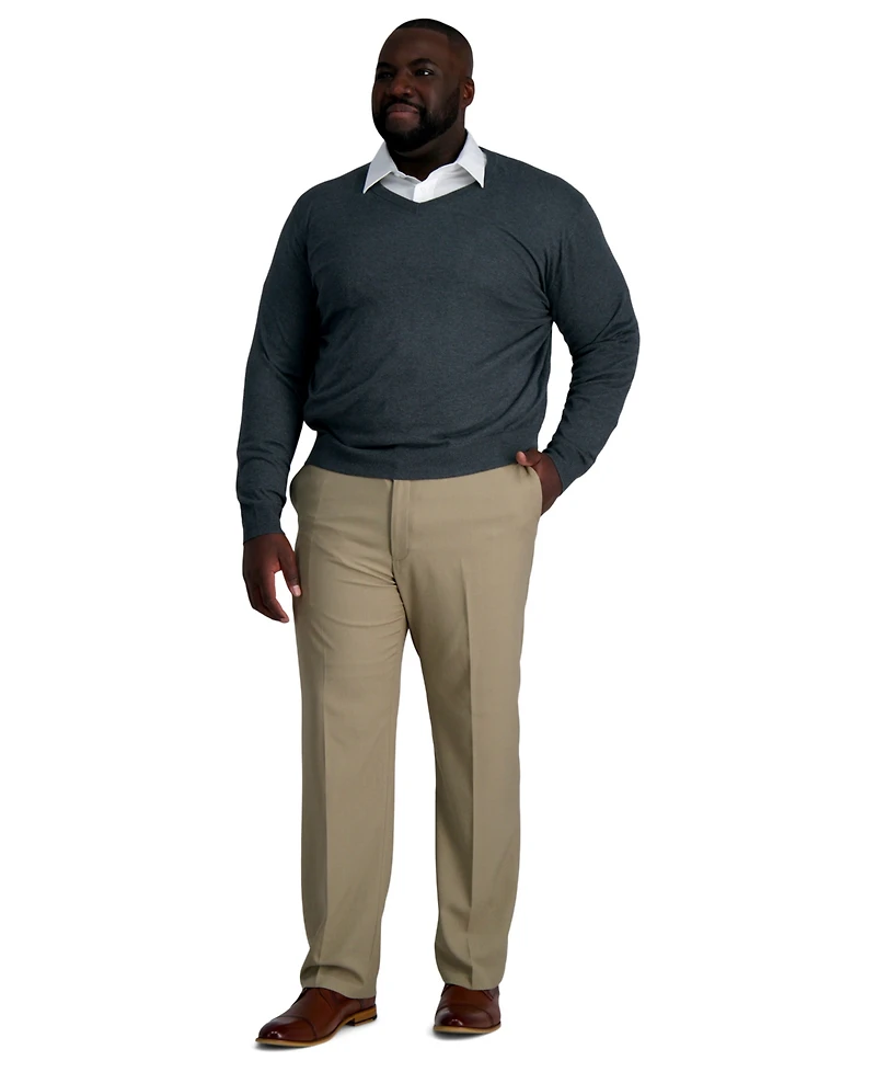 Big & Tall Haggar Men's Smart Wash Classic Fit Dress Shirt