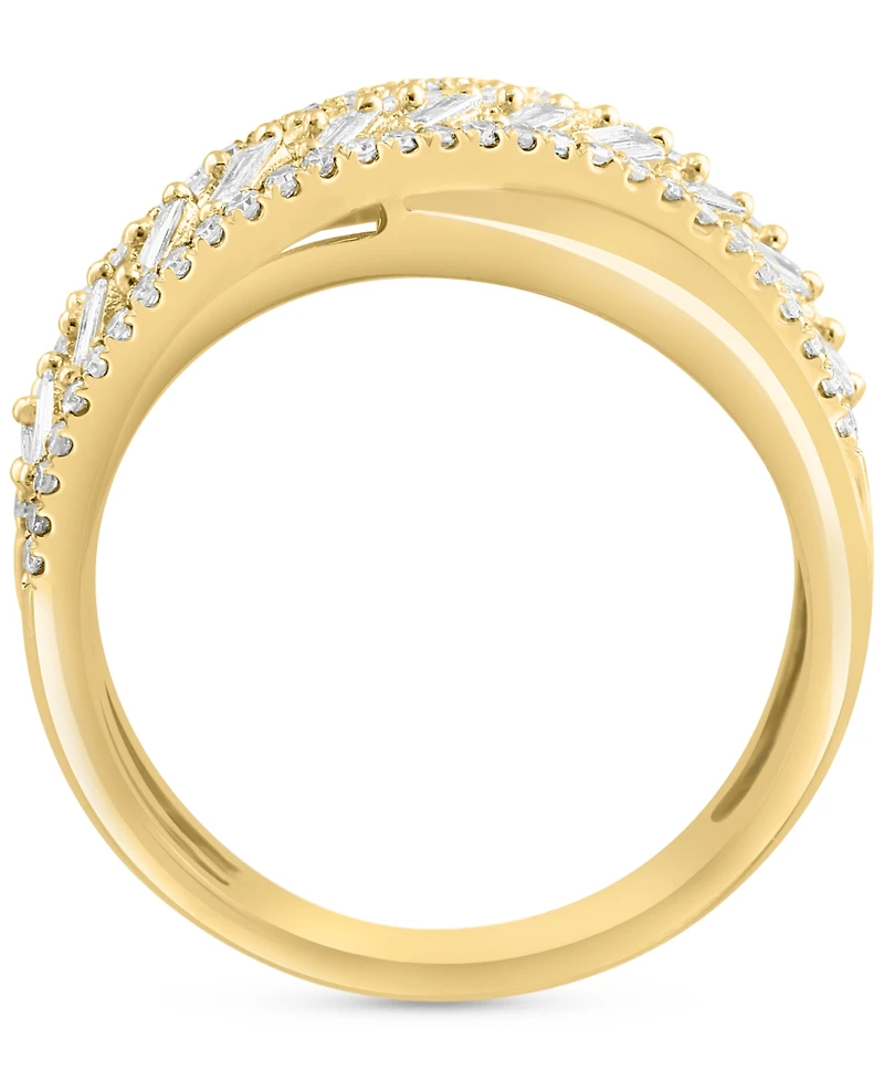 Effy Diamond Sculptural Band Ring (1/2 ct. t.w.) in 14k Gold