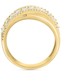 Effy Diamond Sculptural Band Ring (1/2 ct. t.w.) in 14k Gold