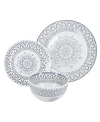 Bia Cordon Bleu Arabesque 12-Piece Dinnerware Set, Service for 4