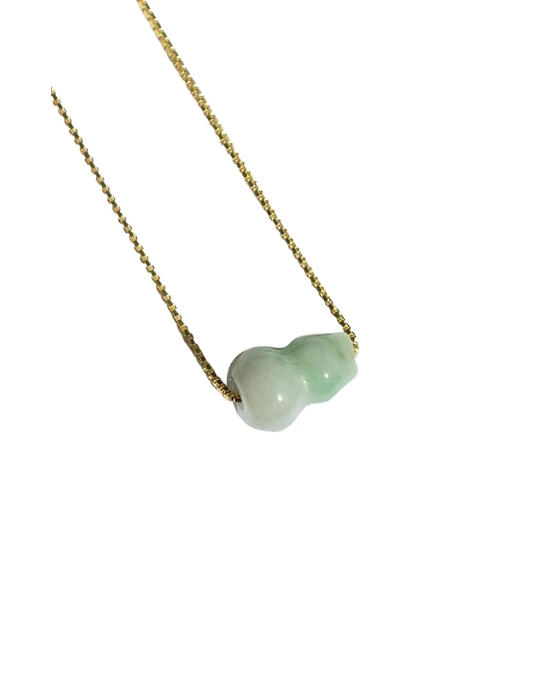 Mini bottle — Jade pendant necklace