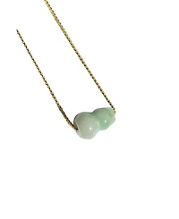 Mini bottle — Jade pendant necklace