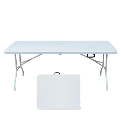 Streamdale Furniture Portable Folding Table for Picnics and Parties