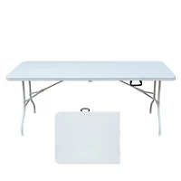 Streamdale Furniture Portable Folding Table for Picnics and Parties