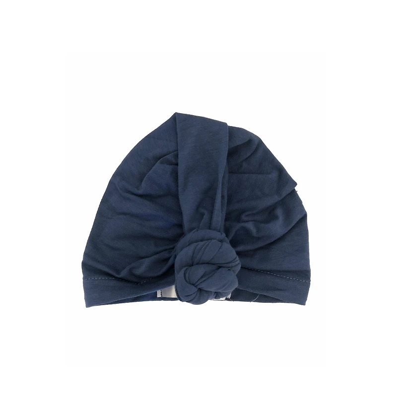 Headbands of Hope Baby Girls Baby Turban - Navy