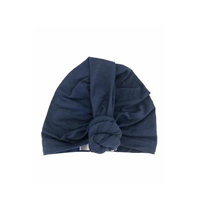 Headbands of Hope Baby Girls Baby Turban - Navy