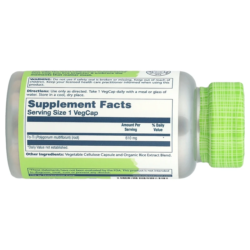 Solaray True Herbs Fo-Ti He-Shou-Wu 610 mg - 100 VegCaps