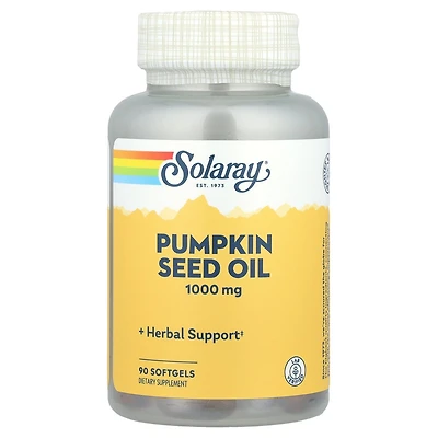 Solaray Pumpkin Seed Oil 1 000 mg - 90 Softgels