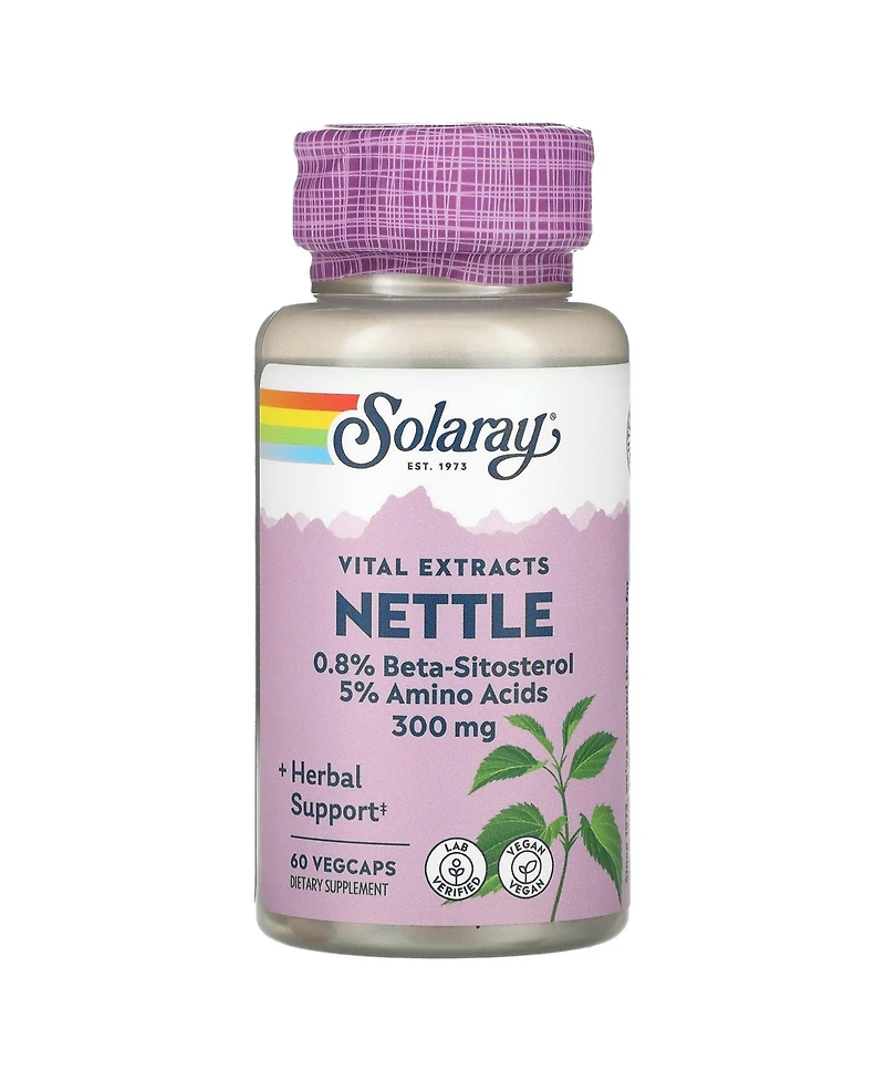 Solaray Nettle Vital Extracts - 60 VegCaps