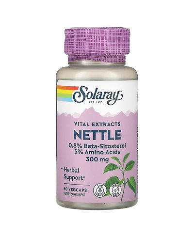 Solaray Nettle Vital Extracts - 60 VegCaps