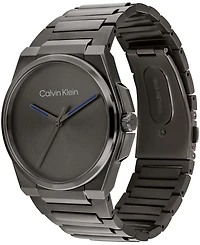 Calvin Klein Men's Meta-Minimal Grey Stainless Steel Watch 41mm
