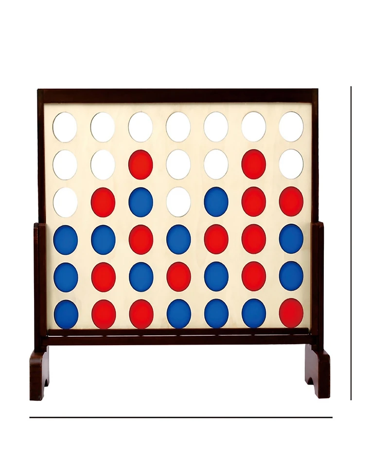 Trimate Giant Wooden Connect 4 Game
