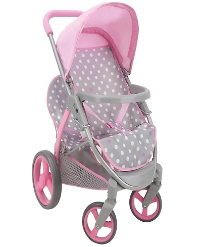 509 Crew - Cotton Candy Pink - Twin Tandem Doll Stroller