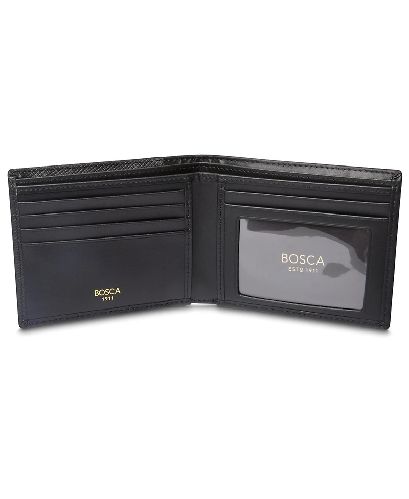 Bosca Saffiano Executive I.d. Wallet