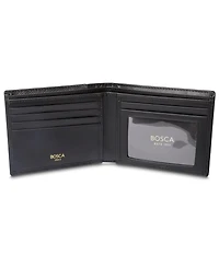 Bosca Saffiano Executive I.d. Wallet