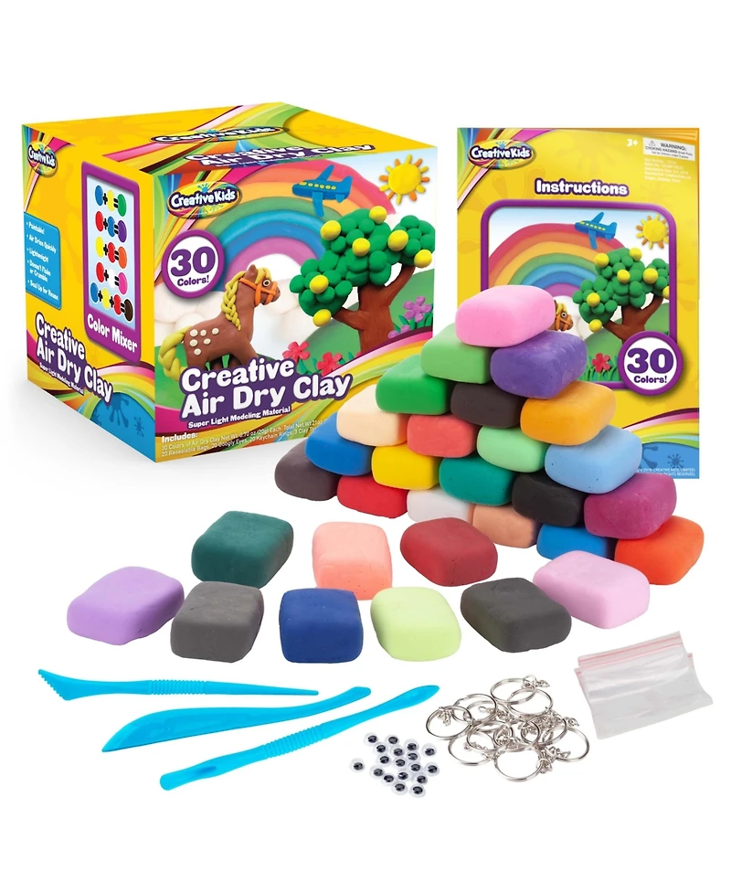 Air Dry Clay 30 Pack