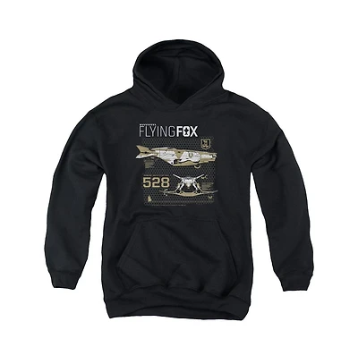 Justice League Movie Youth Flying Fox Pull Over Hoodie / Hooded Sweatshirt