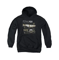 Justice League Movie Youth Flying Fox Pull Over Hoodie / Hooded Sweatshirt