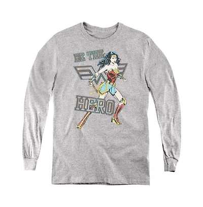 Wonder Woman 84 Youth Be The Hero Long Sleeve Sweatshirt