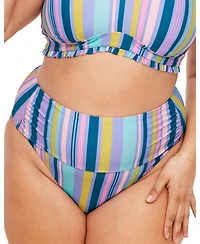 Adore Me Women's Rainey Swimwear High Waist Bikini Panty