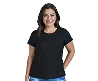 Calypsa Plus Loose Fit Adele Swim Top
