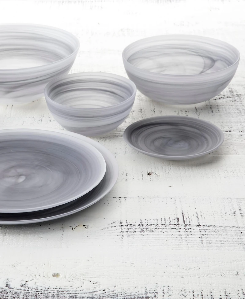 Fortessa La Jolla Glass Bread & Butter Plates, Set of 4