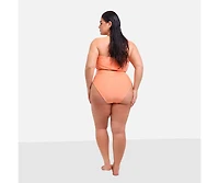 Rebdolls Plus Size Essential High Waist Bikini Bottom