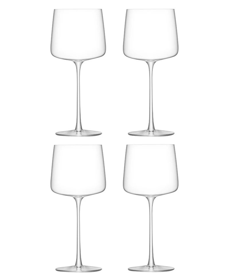 Lsa International Metropolitan Red Wine Glasses, Set of 4