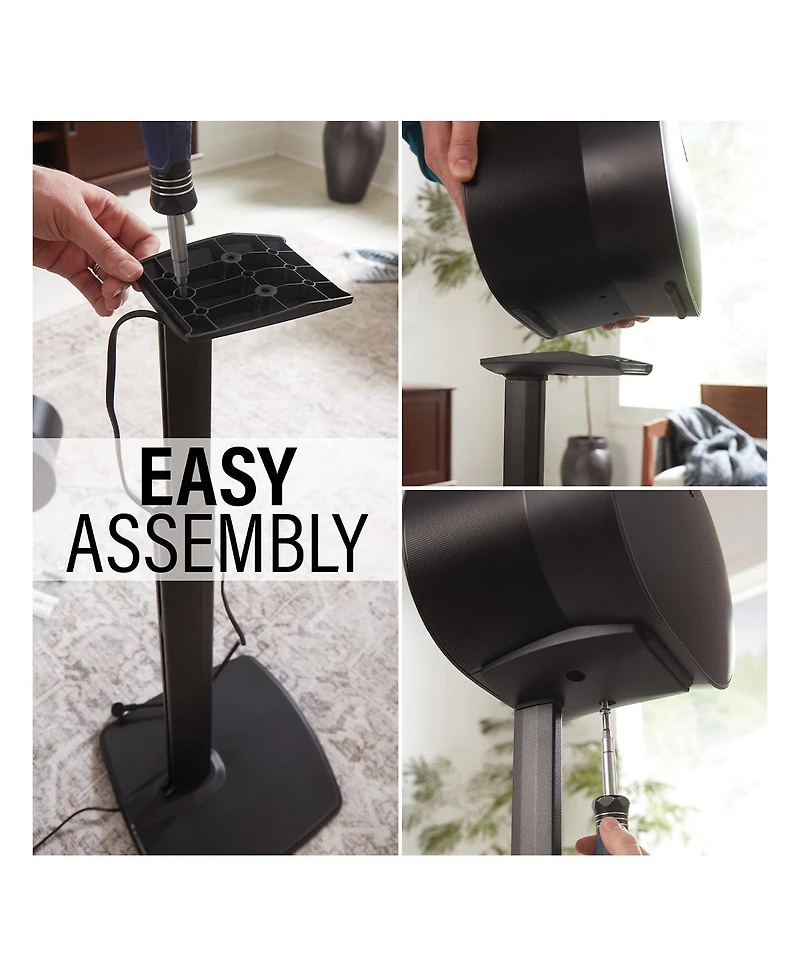 Sanus Fixed-Height Speaker Stands for Sonos Era 300 - Pair