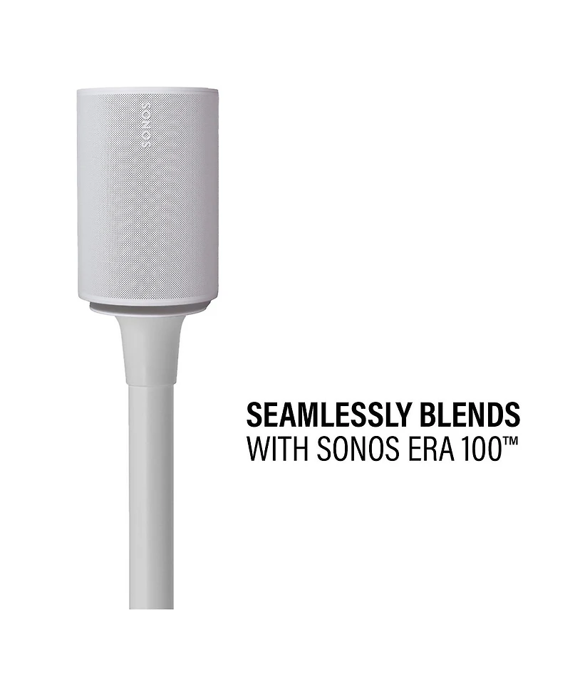 Sanus Fixed-Height Speaker Stand for Sonos Era 100 - Each