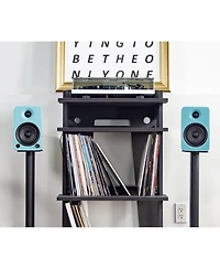 Kanto SP26PL 26" Bookshelf Speaker Stands with Rotating Top Plates and Cable Management - Pair