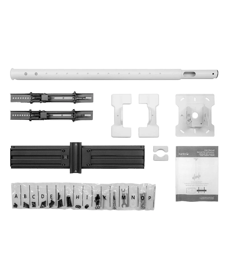 Kanto CM600 Full Motion Telescopic Ceiling Tv Mount for 37 - 70" Tv