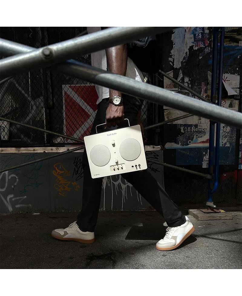 Tivoli Audio Songbook Bluetooth Speaker with Built-In Pre-Amp and Carrying Handle