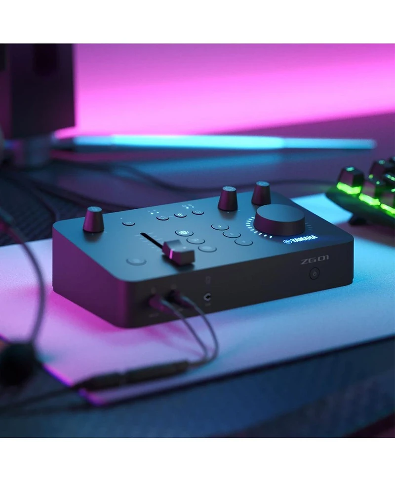 Yamaha ZG01 Gaming Audio Mixer with Usb-c Interface