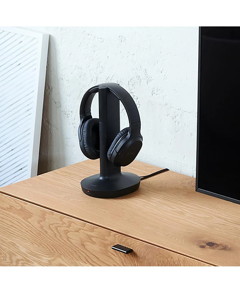 Sony Wh-RF400 Wireless Over-Ear Home Theater Headphones (Black)
